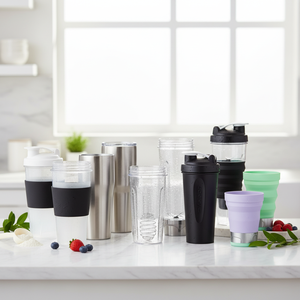 Best Blender Bottles and Shaker Cups UK: 7 Tested for Leaks