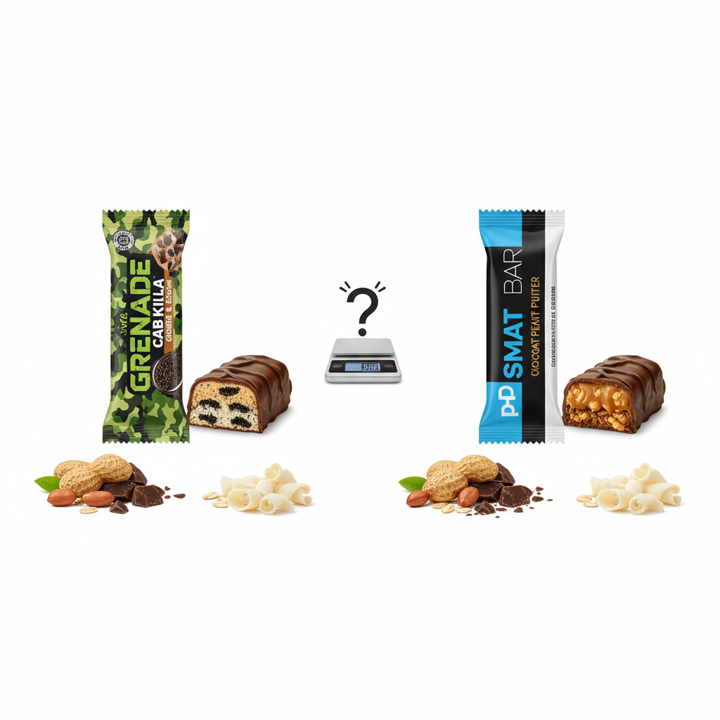 Grenade Carb Killa vs PhD Smart Bar: Which Protein Bar Wins?