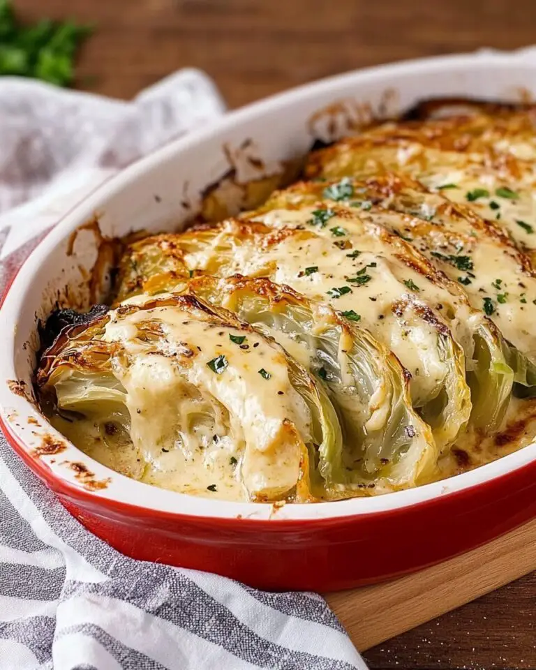 Cheesy Cabbage Gratin