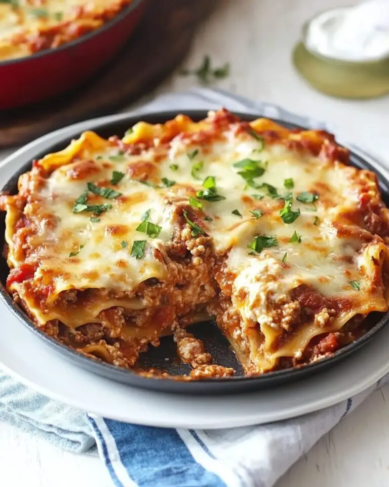 One-Skillet Lasagna