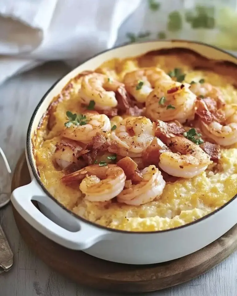 Shrimp and Grits Casserole