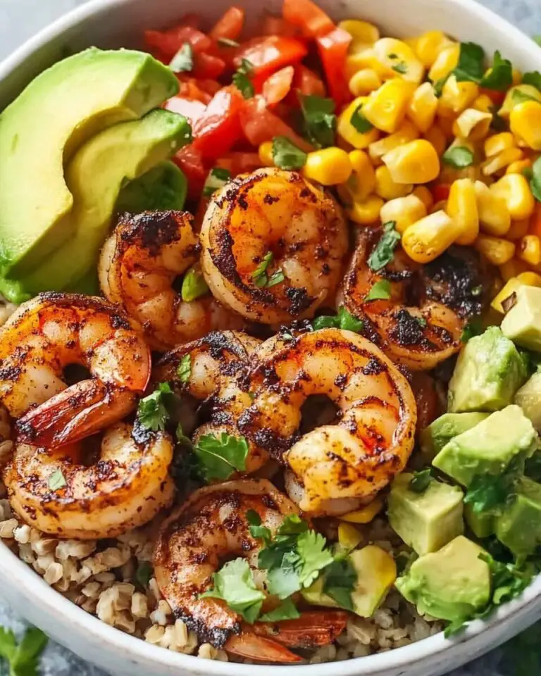 Blackened Shrimp Bowls