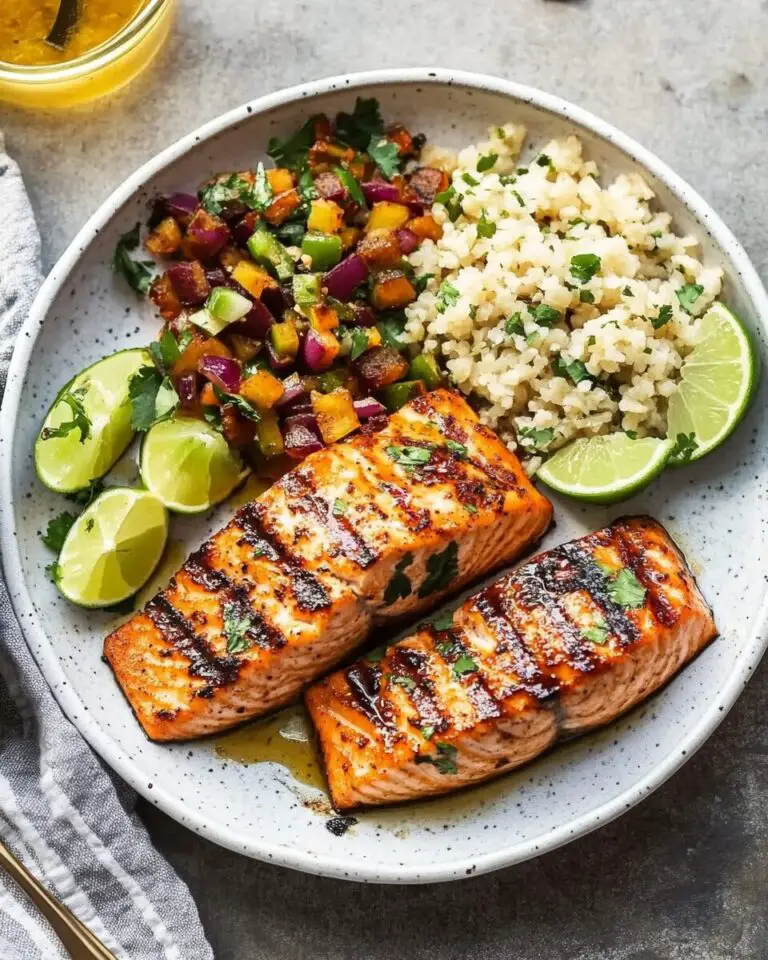 Chipotle Maple Grilled Salmon