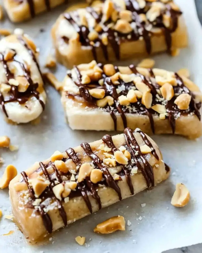 Frozen Banana Snickers