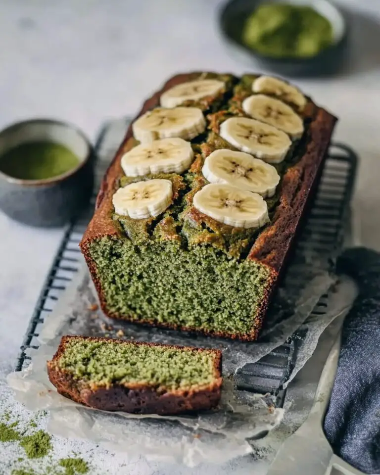 Matcha Banana Bread