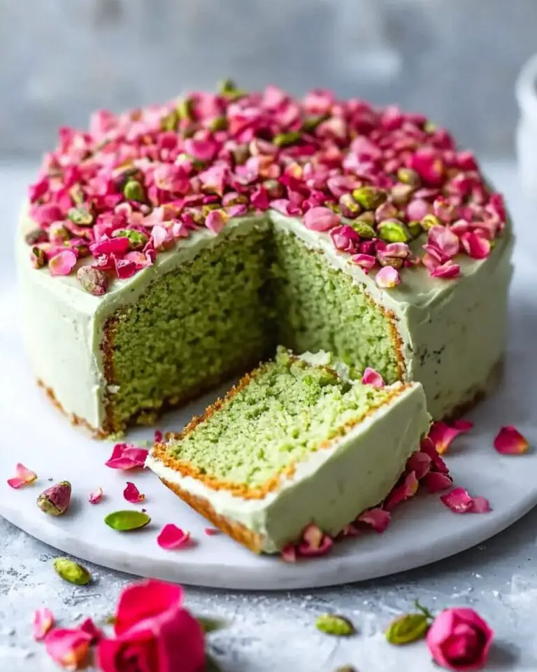 Green Pistachio Cake