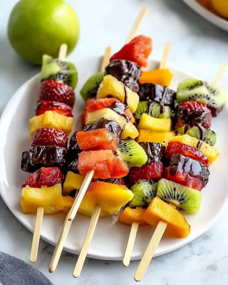 Rainbow Fruit Skewers