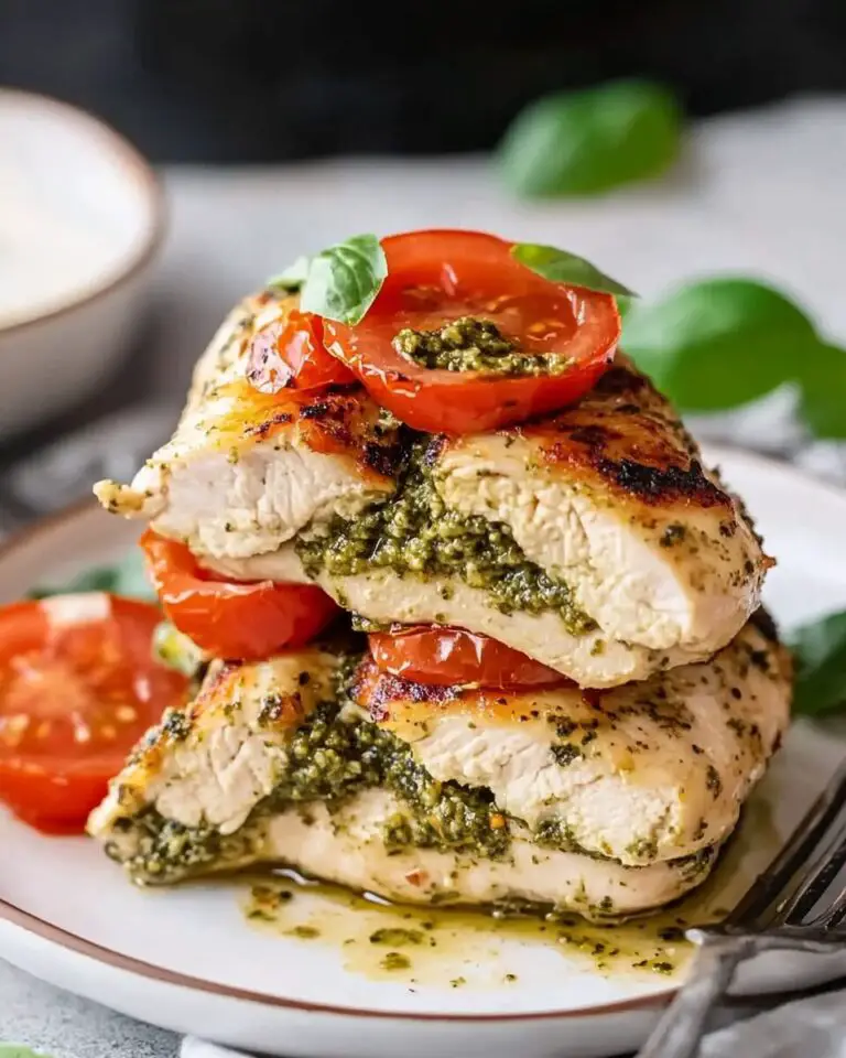 Pesto Stuffed Chicken