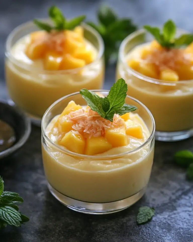 Quick Mango Mousse