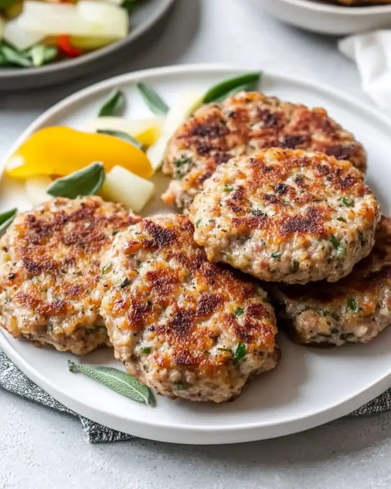 Turkey Sausage Patties