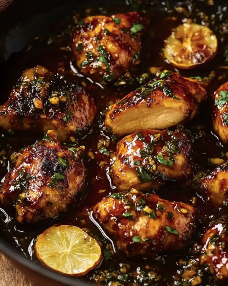 Hot Honey Baked Chicken Breasts