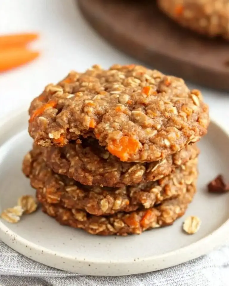 Carrot Cake Oatmeal Cookies