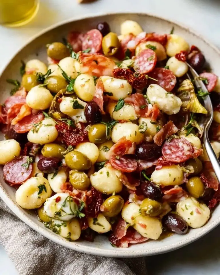 Gnocchi Antipasto Salad