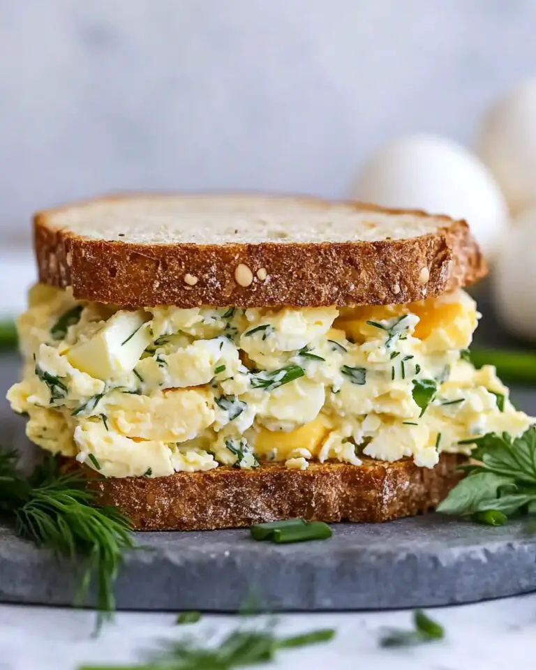 High Protein Egg Salad with Dill
