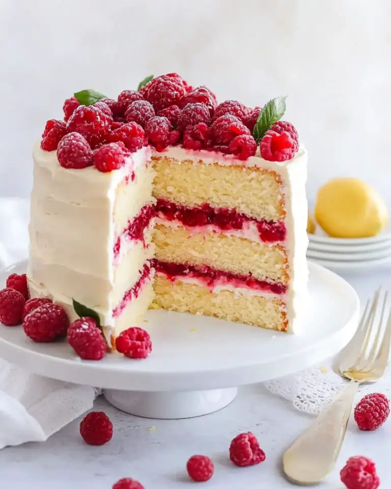Raspberry Lemon Cake