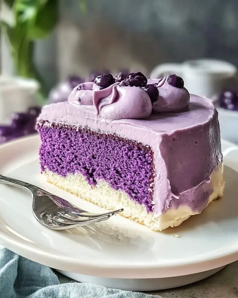 Ube Tres Leches Cake
