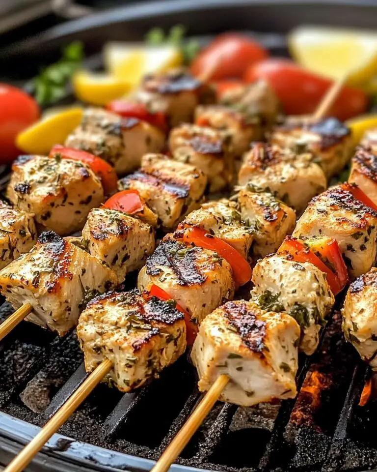 Greek Chicken Souvlaki