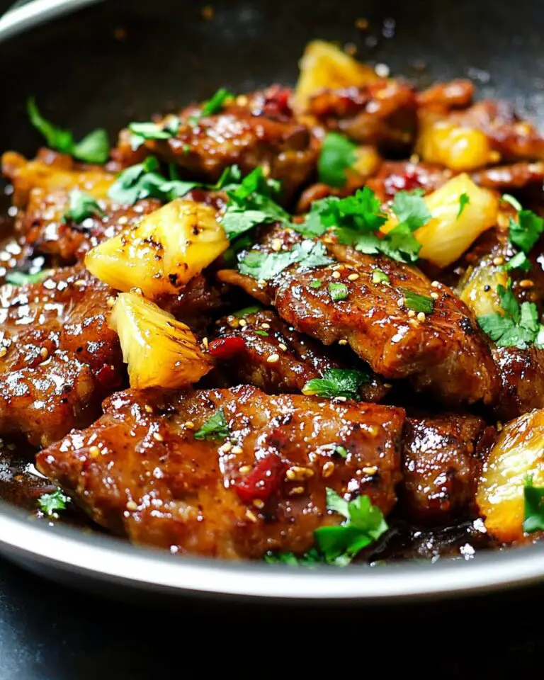 Super Tender Pineapple Pork