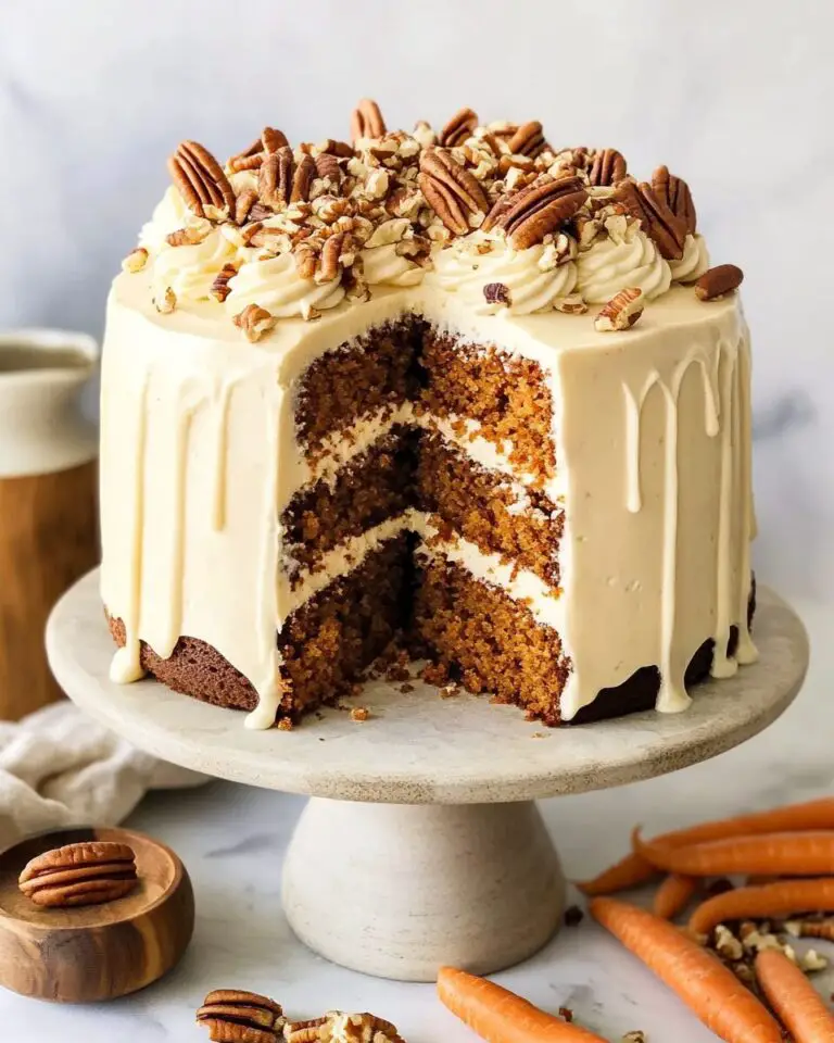 Carrot Cake with Brown Butter Cream Cheese Frosting