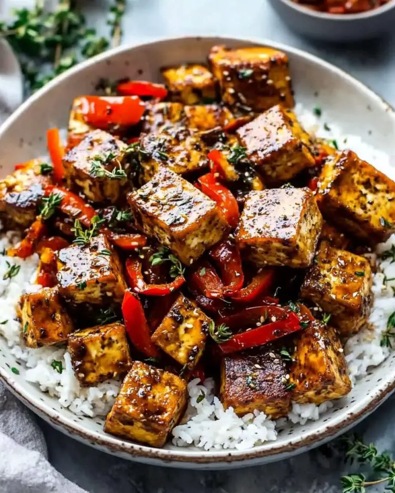 Balsamic Tofu