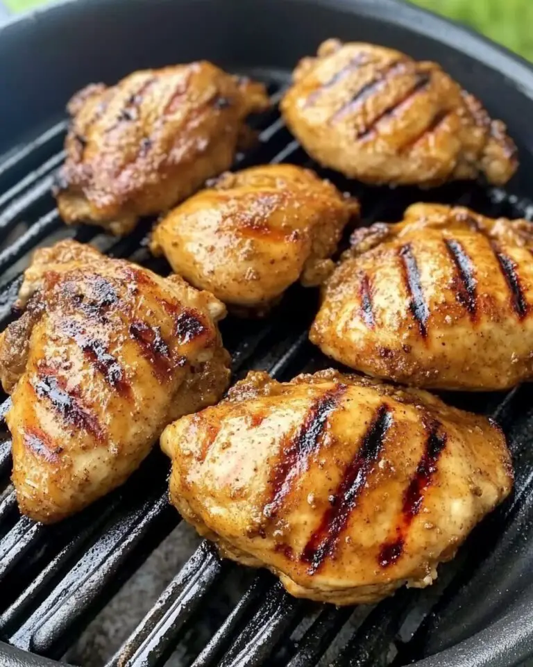 Grilled Brown Sugar-Mustard Chicken