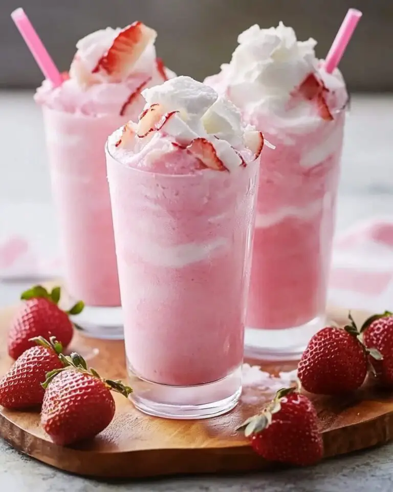 Pink Strawberry Coconut Refresher