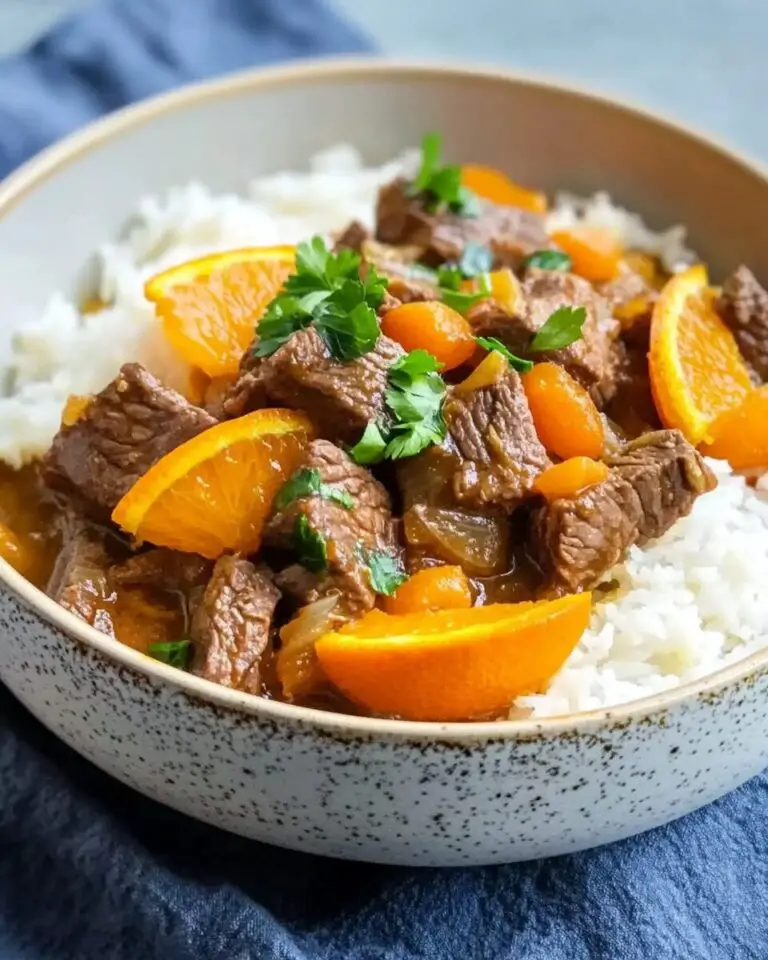Slimming World Beef and Orange Stew