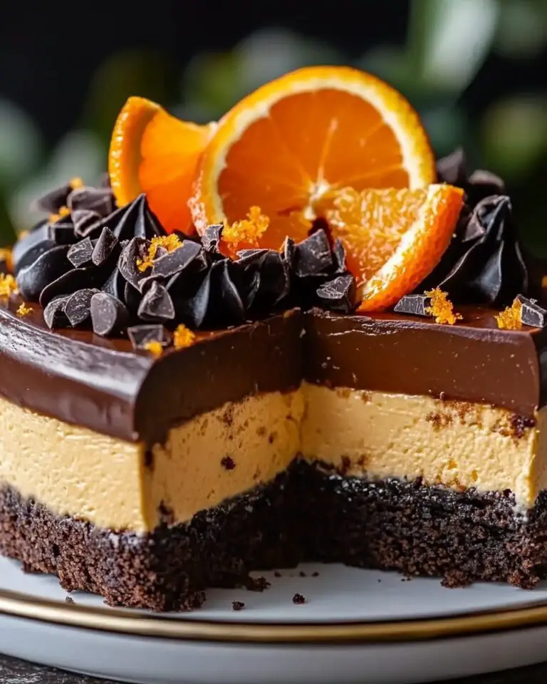 Chocolate Orange Cheesecake