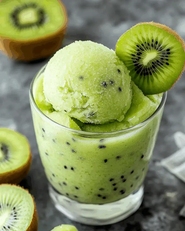 Kiwi Sorbet