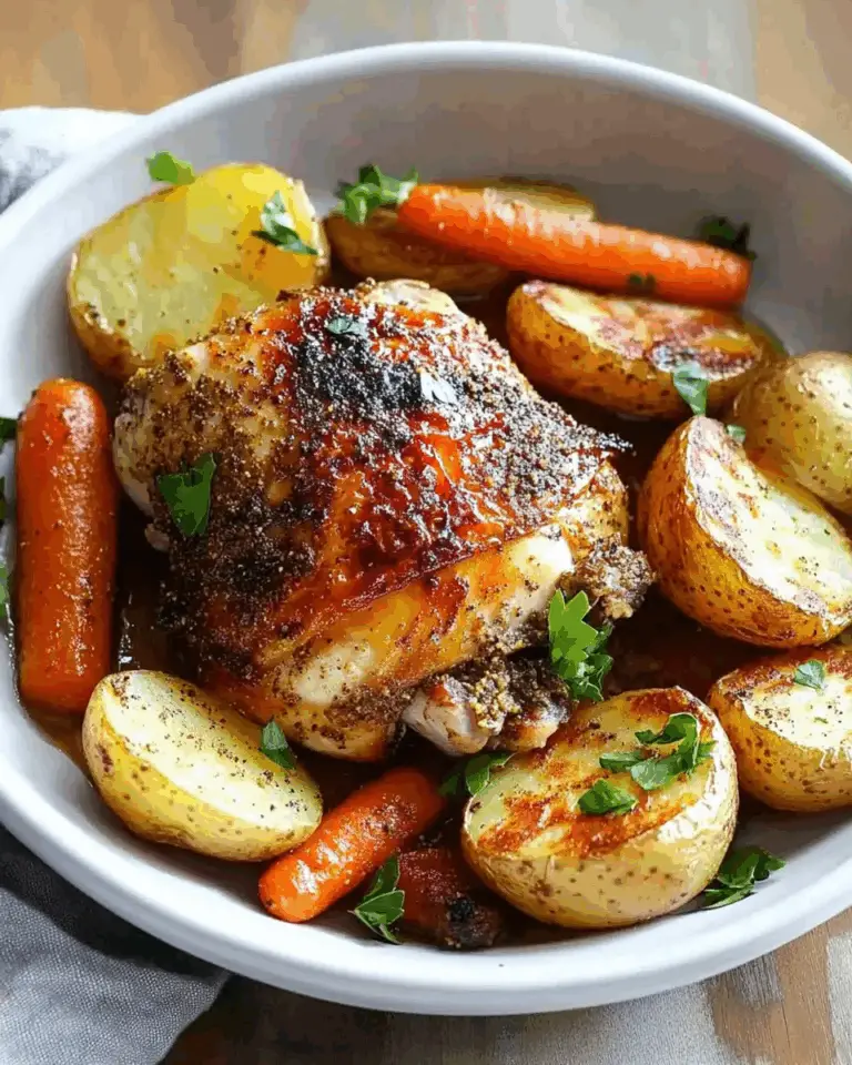 Lebanese Baked Chicken with Potatoes