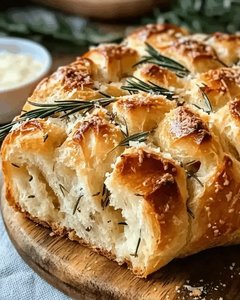 Rosemary Garlic Pull Apart Bread