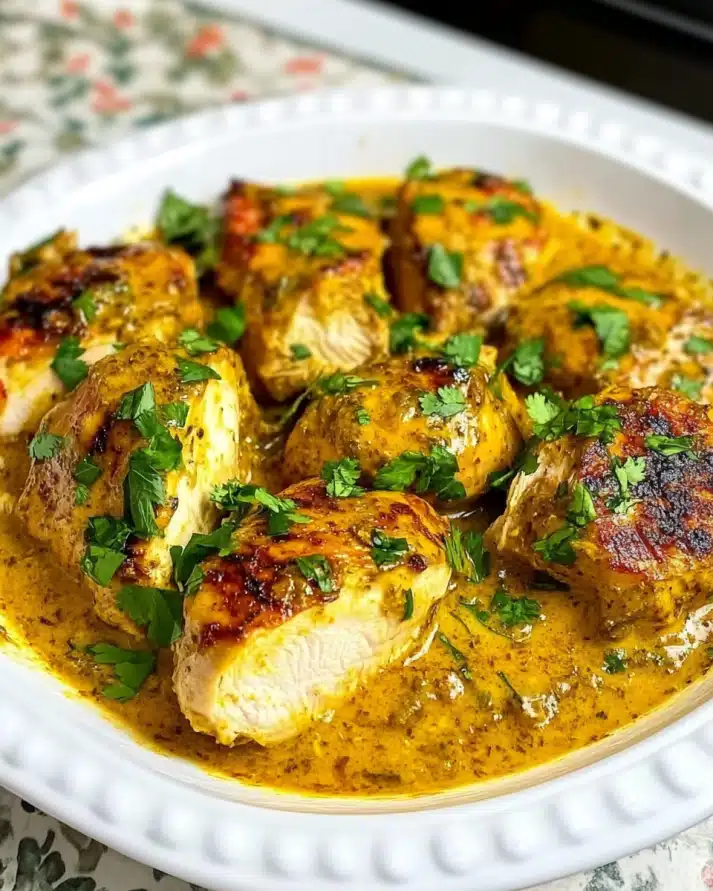 Spicy Brazilian Coconut Chicken