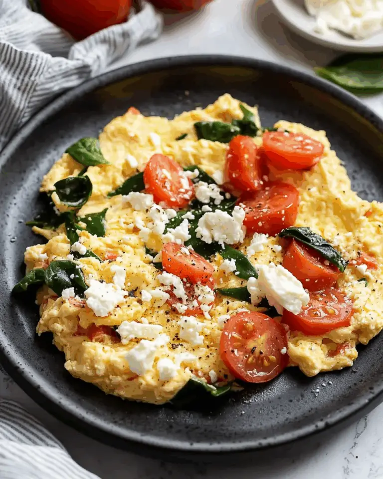 Mediterranean Scrambled Eggs