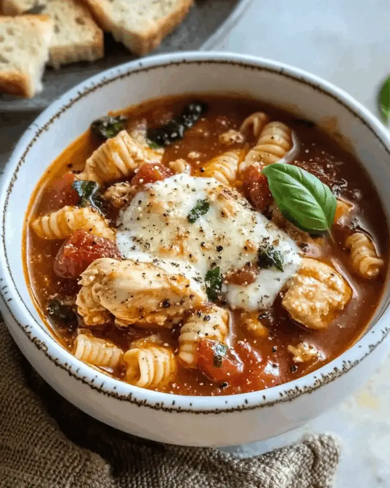 Chicken Parmesan Soup