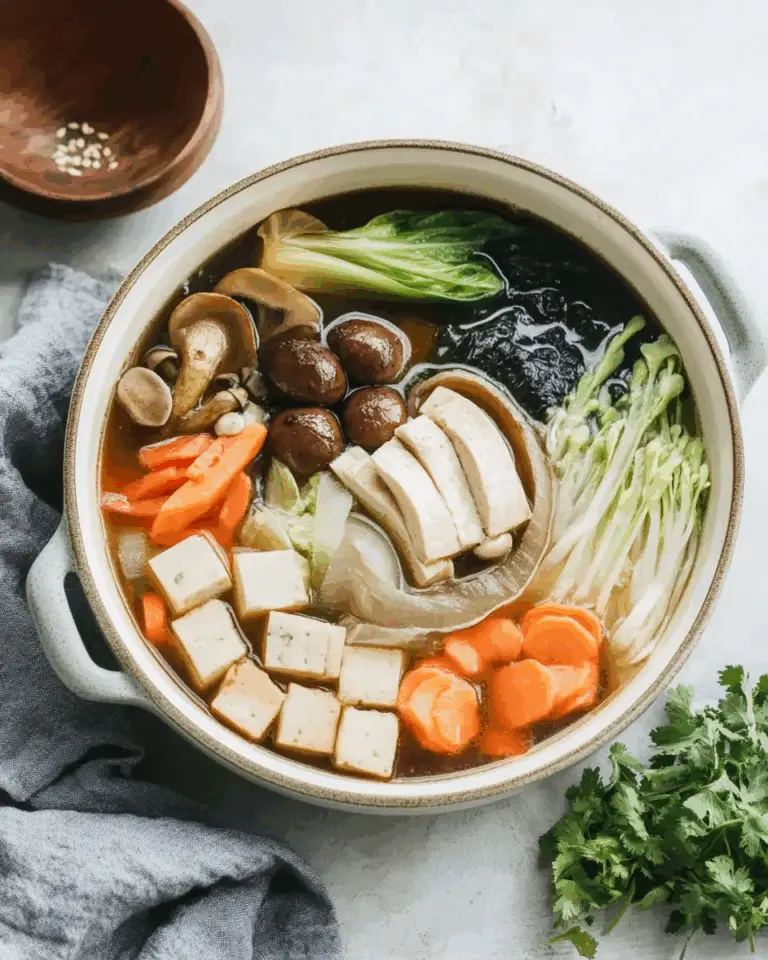 Vegan Japanese Hot Pot, or Nabemono