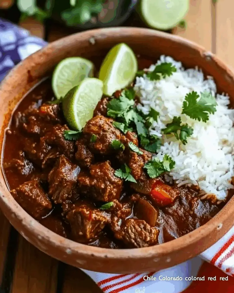 Beef Chile Colorado
