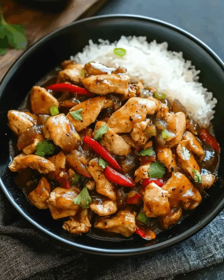 Black Pepper Soy Sauce Chicken