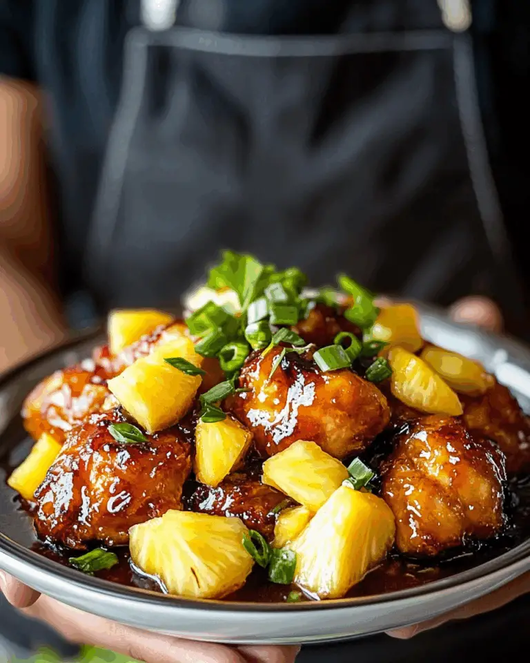 Brown Sugar Pineapple Chicken