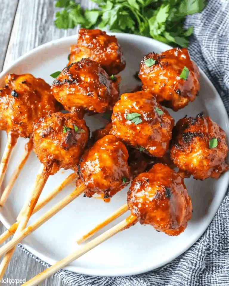 Buffalo Chicken Lollipops
