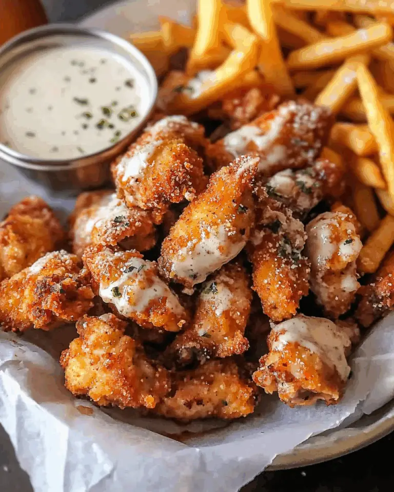 Baked Garlic Parmesan Boneless Wings