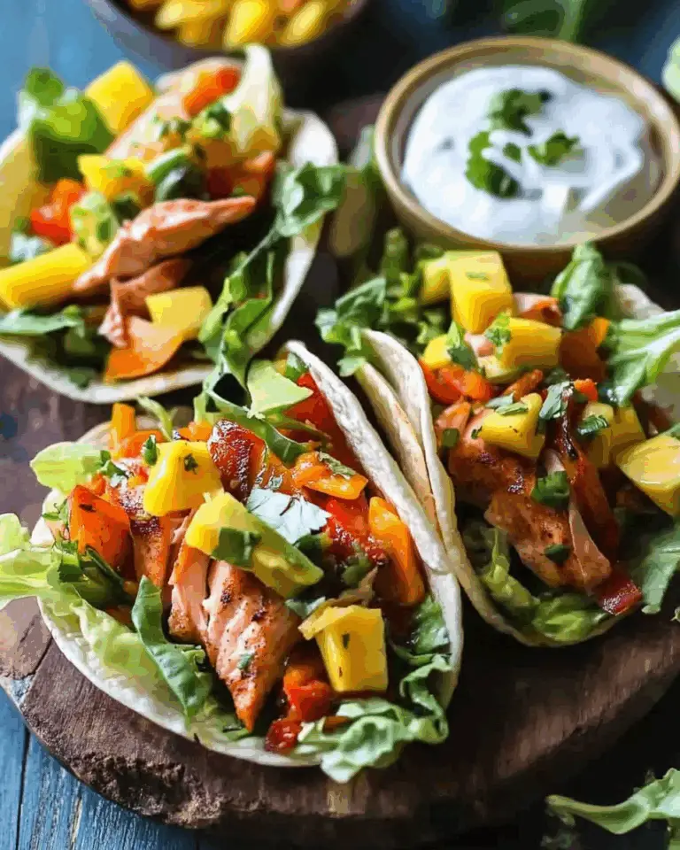 Salmon Fajita Salad Boats