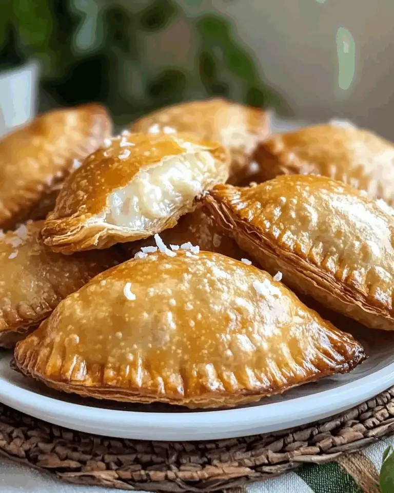 Tropical Coconut Cajeta Empanadas