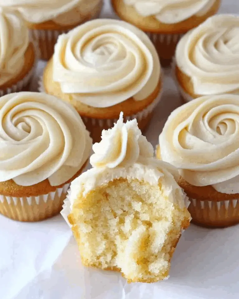 Vanilla Brown Butter Cupcakes
