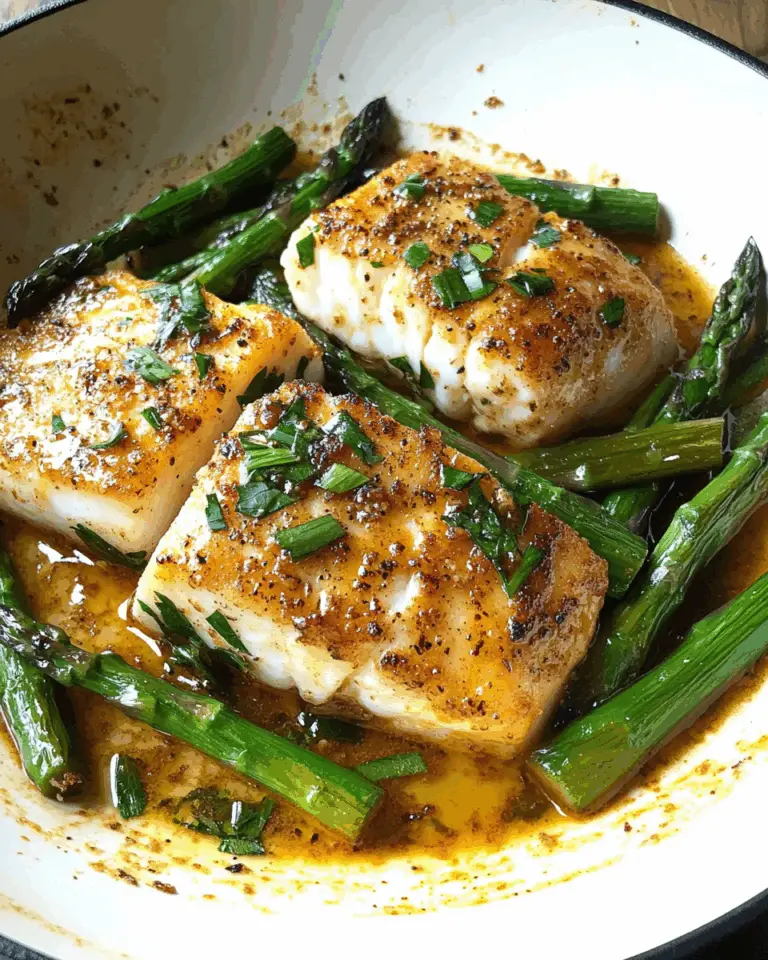 Cajun Garlic Butter Cod