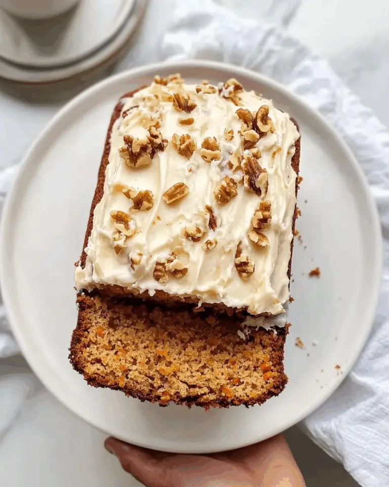 Carrot Cake Loaf