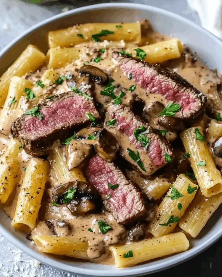 Creamy Steak Pasta