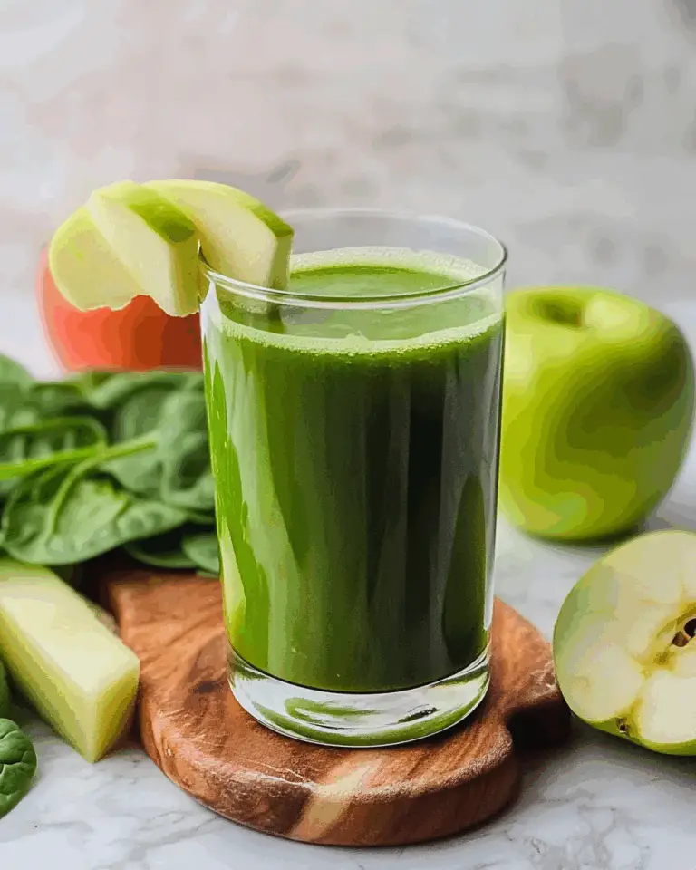 Spinach Apple Juice